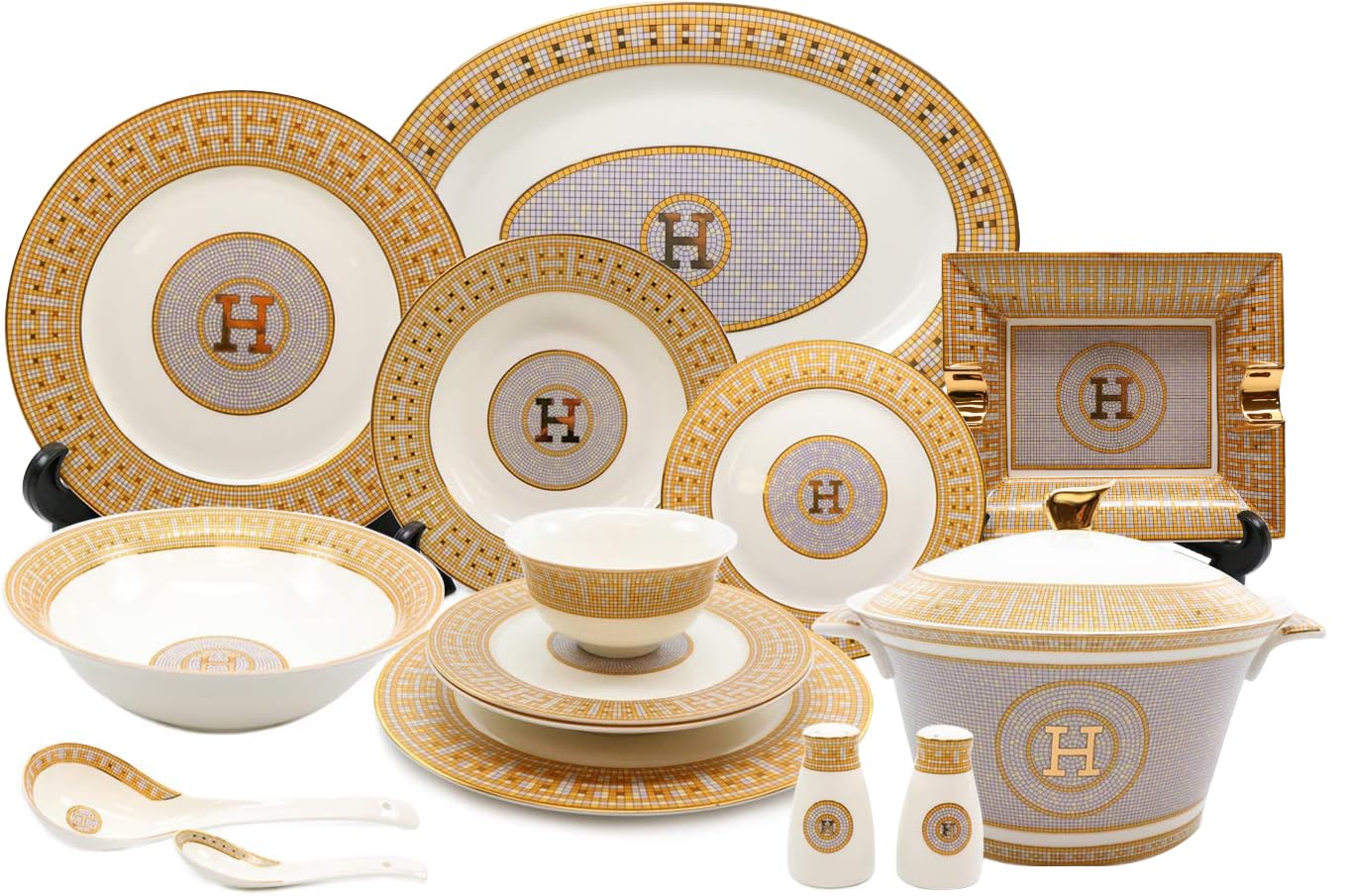 【稀少美品】 BLANC B0036 GOLD CHAMPAGNE ケース付き マイフラ】 通販/カレ M ベージュ ギフトボックス GF001410-013