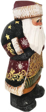 (D) Russian Souvenirs Vintage Santa Statue with Bag