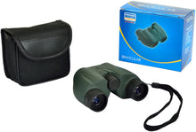 (D) Compact Binoculars with Carry Case, Outdoor Watching, Gift for Men (Green)