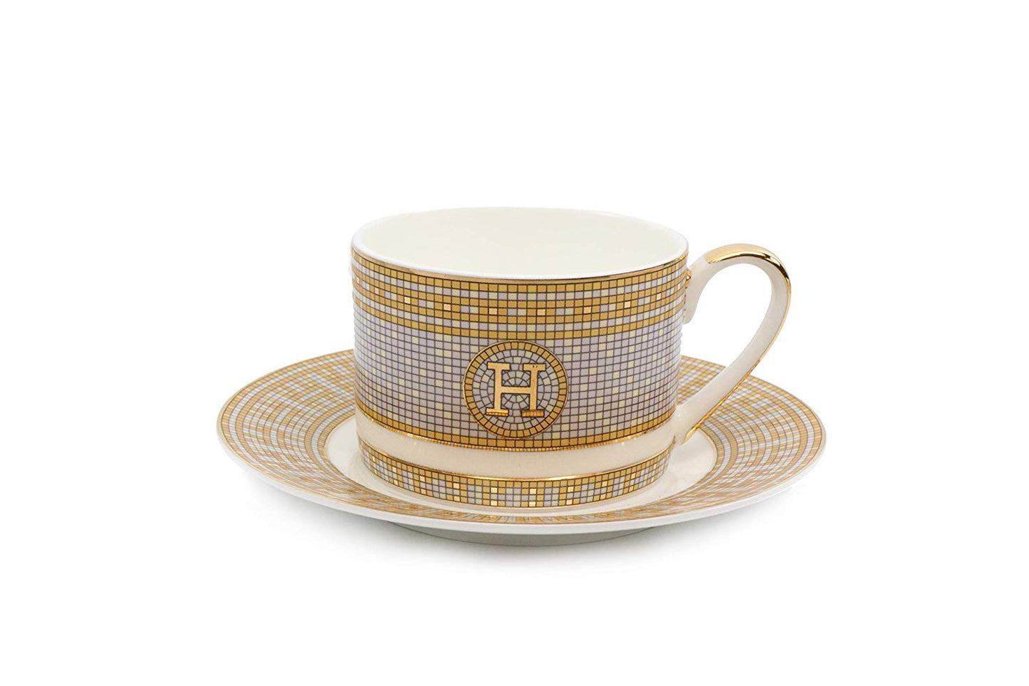 Royalty Porcelain 16-pc Dinner Set, Mosaiс Bone China Porcelain