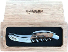 (D) Laguiole Sommelier Waiter's Corkscrew (Aubrac Wood Handle)