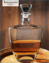 Denizli Spirits 'Aficionado Oval' Whiskey Bottle Handmade Glass Decanter 25 Oz - Lead Free