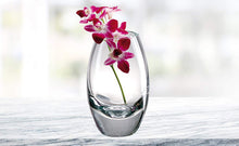 (D) Centerpiece 'Radiant' Flower Vase 11" H, Premium Quality Crystal Glass