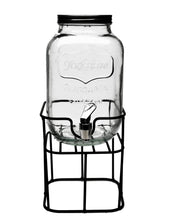 (D) Mini Beverage Dispenser With Spigot for Kombucha, Juice, Tea, Wine 1 Gallon