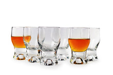 (D) Shot Glasses Set For Drinking Vodka, Brandy, Tequila Set of 6, 2oz. Glass