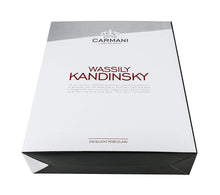 Carmani Painters 4pc Espresso Coffee Set, Wassily Kandinsky Series (Color Study)