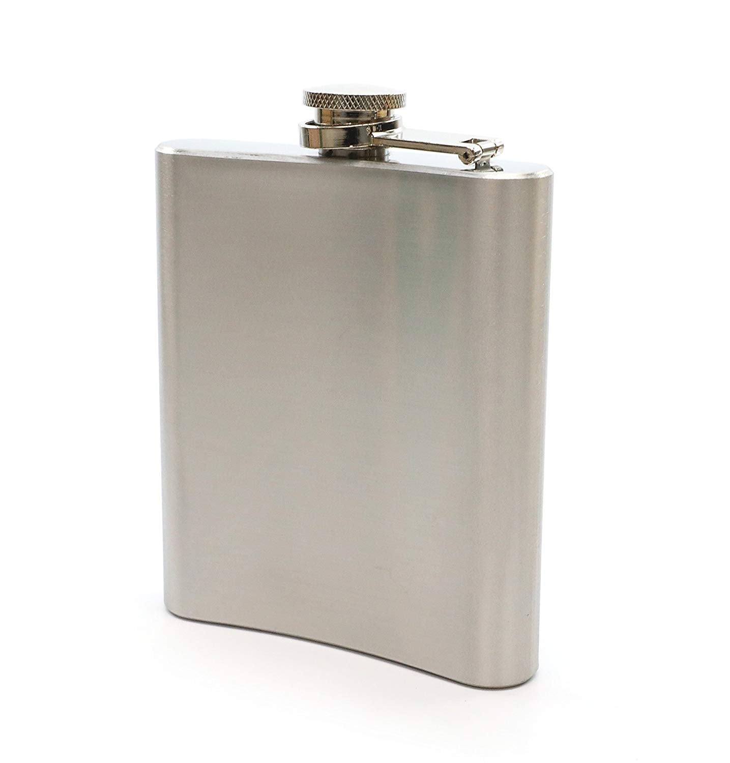 Denizli Stainless Steel Alcohol Flask with Funnel (7 Oz, JB)