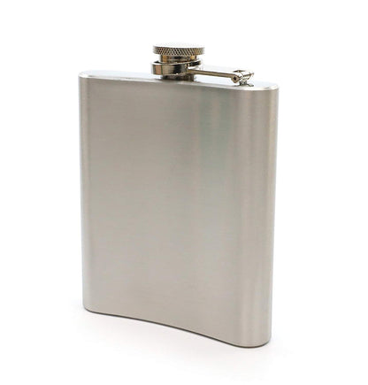 Denizli Stainless Steel Alcohol Flask with Funnel (7 Oz, JB)
