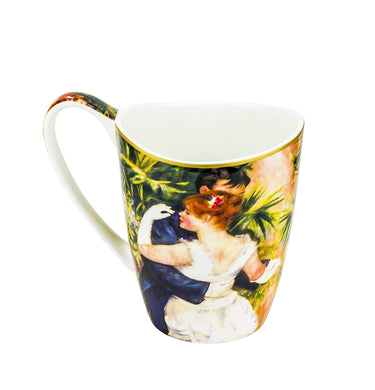 Carmani Painters Tea Cup or Mug, Auguste Renoir Collection (Dancing In The City)