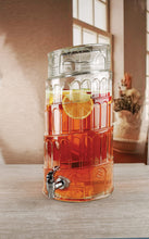 (D) Beverage Dispenser with Spigot 2.2 Gallon For Cold Drinks, Tea, Juice, Water