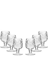 Exquisite 1.5-Oz Handcrafted Crystal Shot Glasses - Stemmed Vodka Glassware by Artisans with Centuries of Expertise