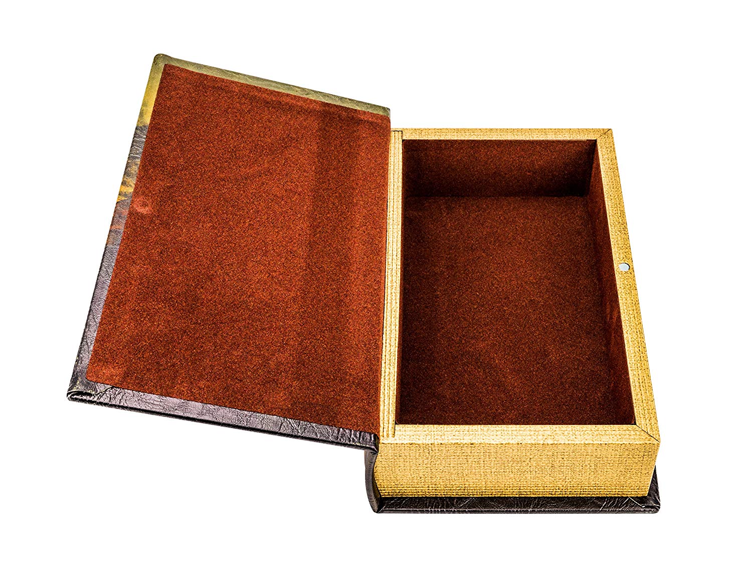 Carmani Painters "Mona Lisa" Jewelry Storage Box Book-Style, Da Vinci Collection