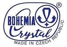 Crystalex Bohemia 'Lovers' Set, Two Decanters 25 Oz, Bohemian Lead-Free Crystal