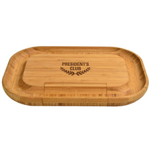 (D) Bamboo Cheese Board, Wooden Cheese Board Set with Cheese Knives 5 Pc Set