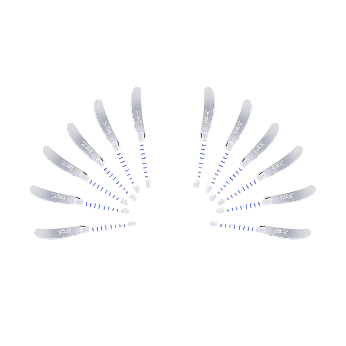 (D) Cheese Knives Butter Spreader Stainless Steel Knife Set Laguiole (2, Mariniere)