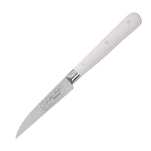 (D) Paring Knife Laguiole French Stainless Steel Pradel, Vintage (2 PC White)