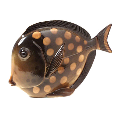 (D) Royalty Porcelain Lomonosov Animal Figurine Fish 7 Inches
