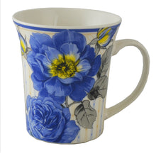 (D) Royalty Porcelain Floral Tea Coffee 4pc Mugs Set Floral (Rose Hip)
