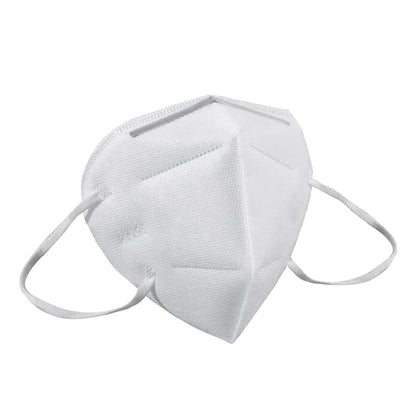 Reusable KN95 Face Masks, Filtered Protection Facial Mask White - 2 PC