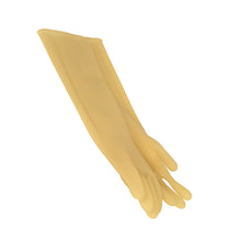 Long Cleaning 8 1/2" X 16" Gloves Yellow for Janitorial (12 Pairs Right+Left)