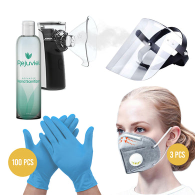 Anti Bacterial Safety & Face Protection Kit #3