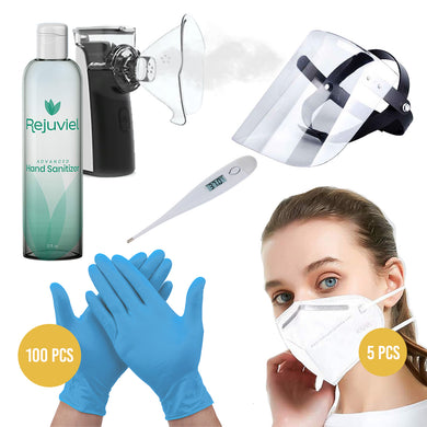 Anti Bacterial Safety & Face Protection Kit #7