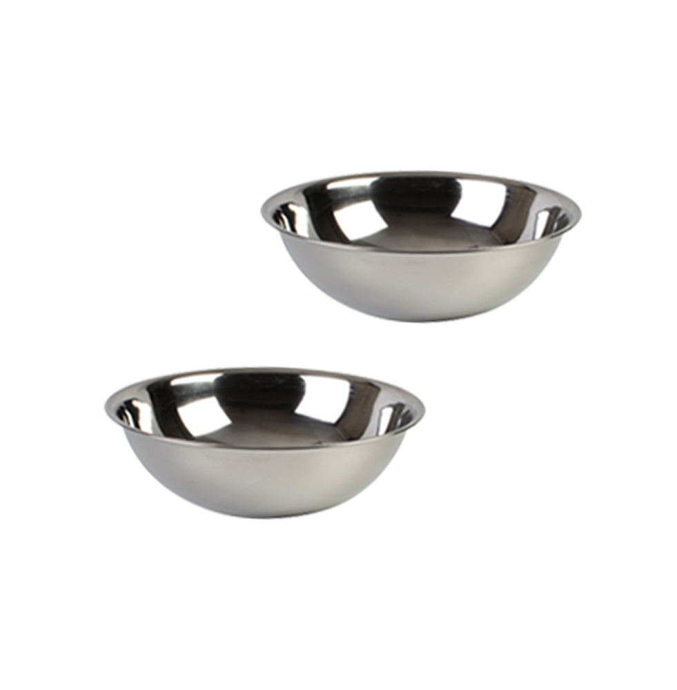 Stainless Steel Heavy Duty Mixing Bowl for Cooking, Bakeware (2 PC, 1 1/2 QT)
