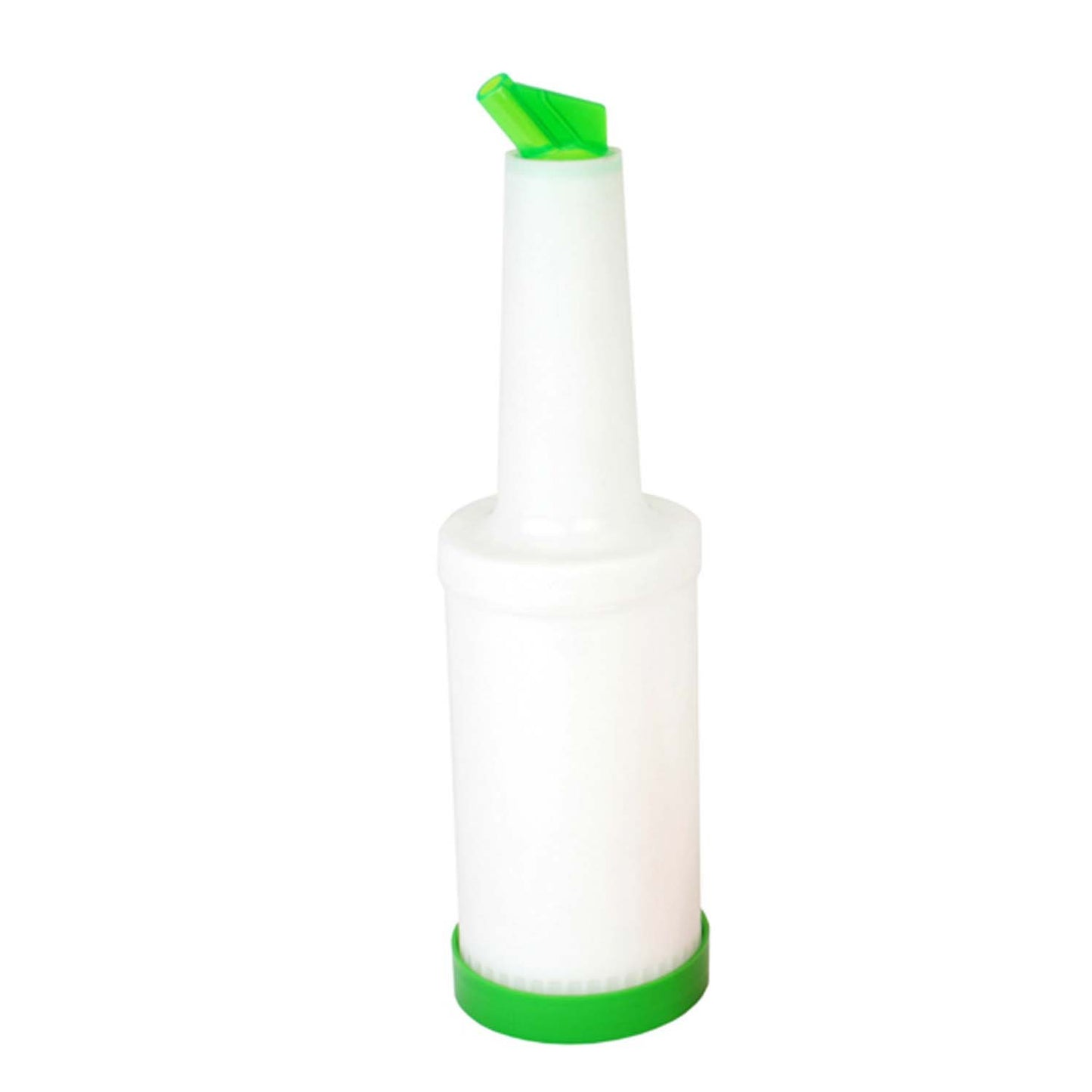 1 Quart Storer and Pourer White Bottle for Alcohol or Juice With Multiple Accent Color Choices Set of 1, 2, or 12 Pieces