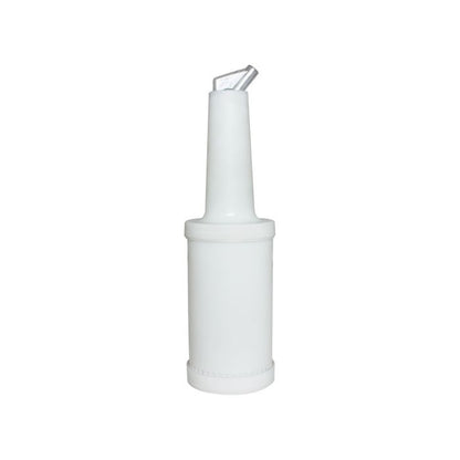 1 Quart Storer and Pourer White Bottle for Alcohol or Juice With Multiple Accent Color Choices Set of 1, 2, or 12 Pieces
