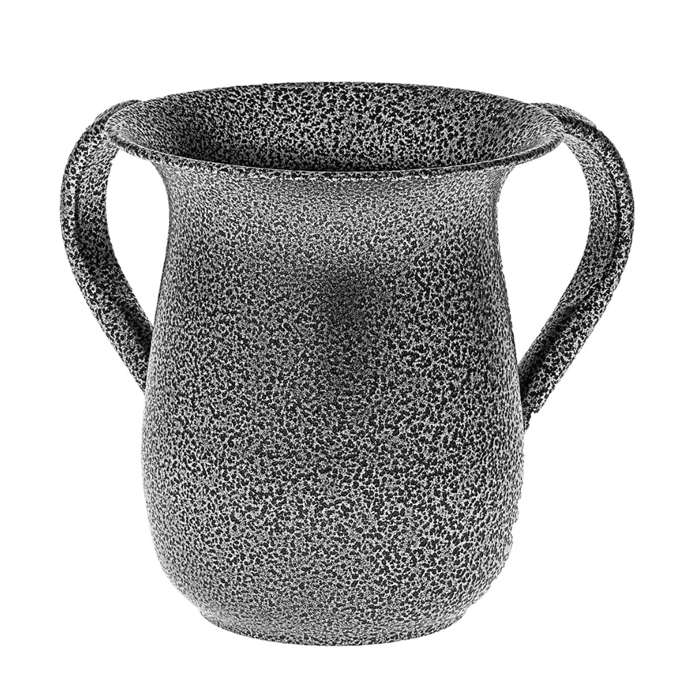 (D) Judaica Grey Wash Cup Negel Vasser Cup Simple Metal Material