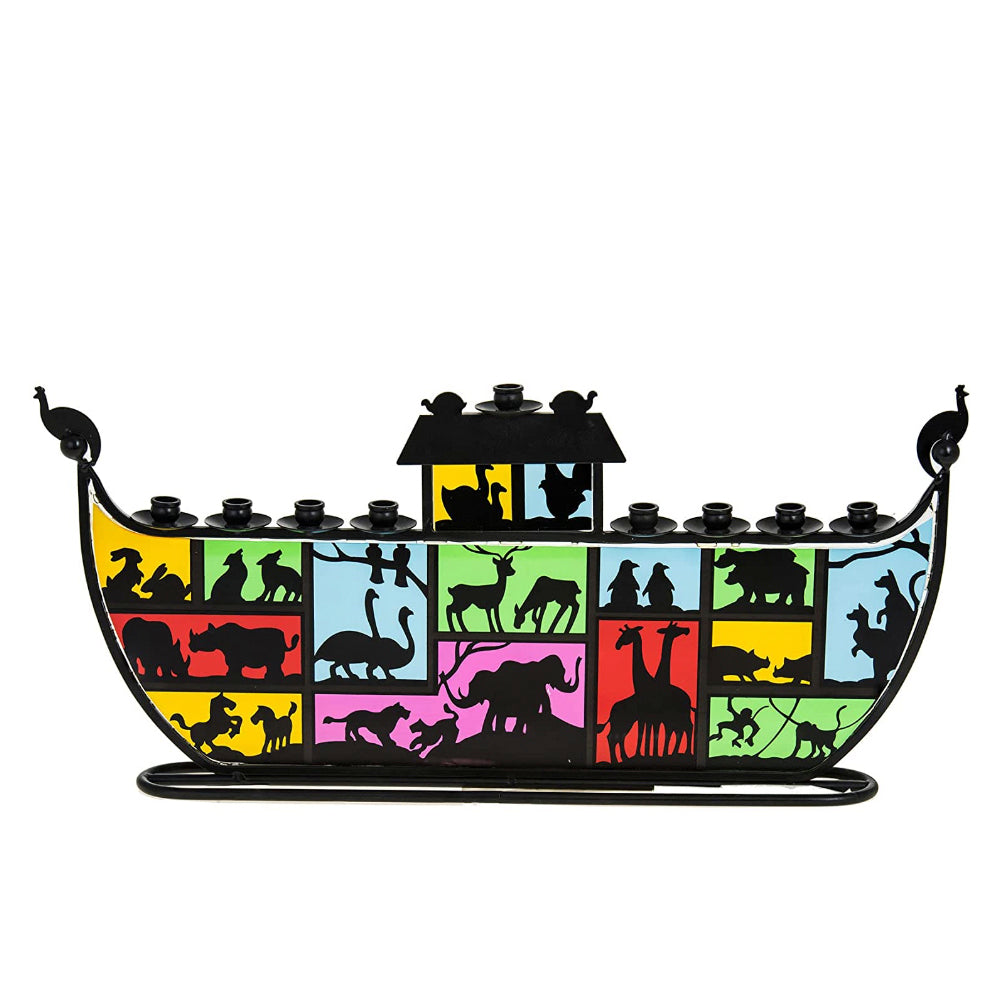 (D) Judaica Two by Two Noah`S Arch Chanukah Holiday Decor 15''